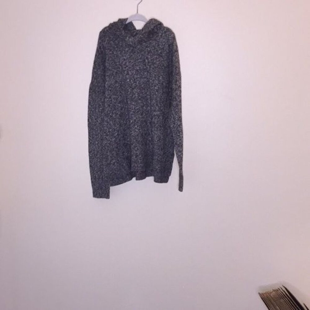 Old Navy Kids Grey Hooded Pullover L (10-12)